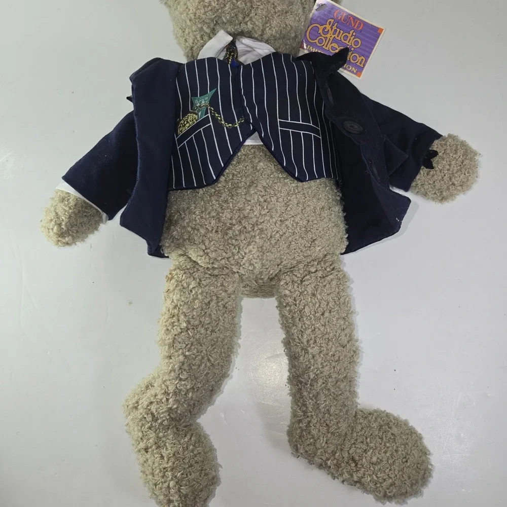 GUND Studio Collection Limited Edition Professor Teddy Bear with Glasses & Suit